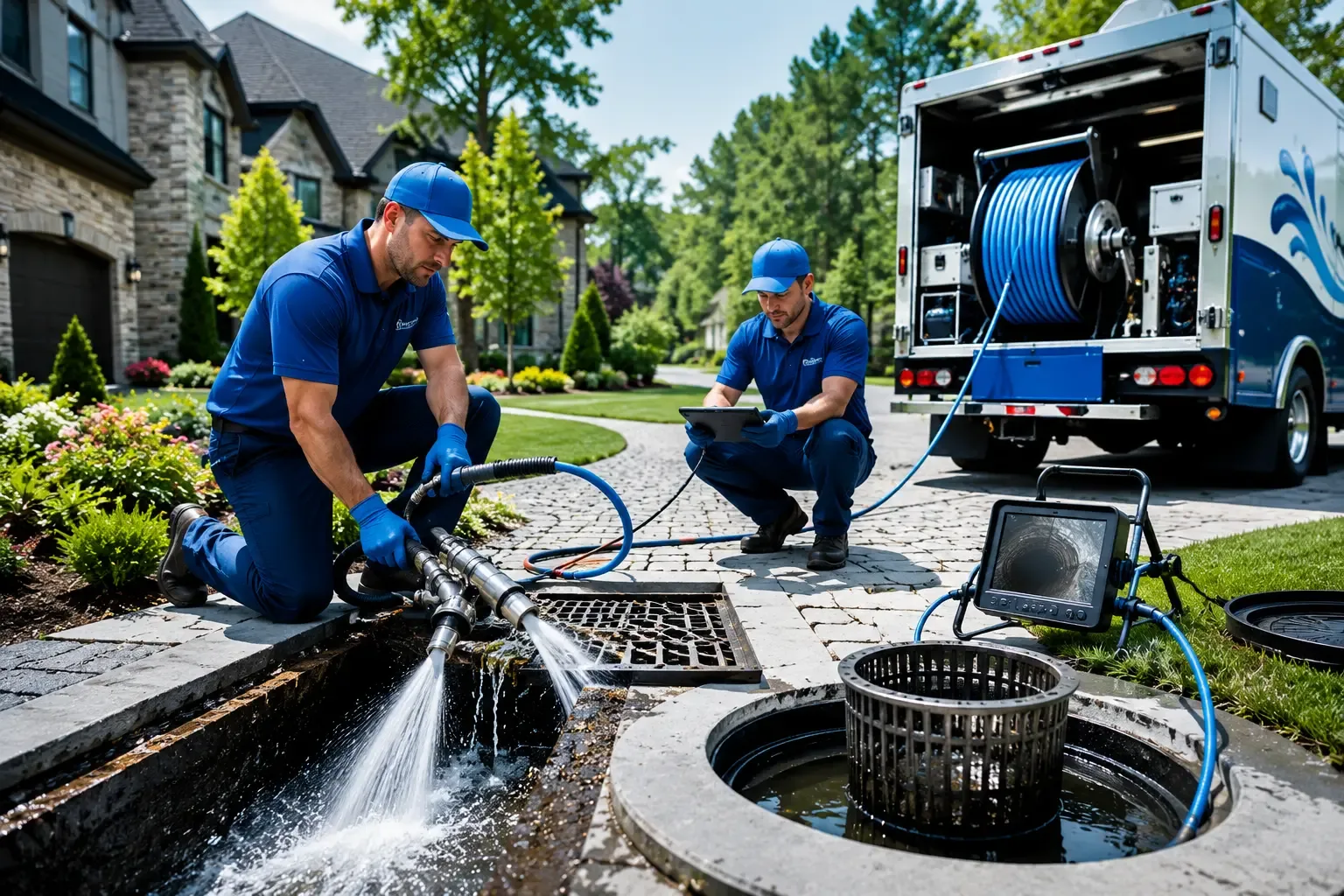 Local outdoor drain cleaning professionals in Springer, OK
